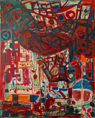 No title van Savas Deli, Schilderij te koop op Singulart