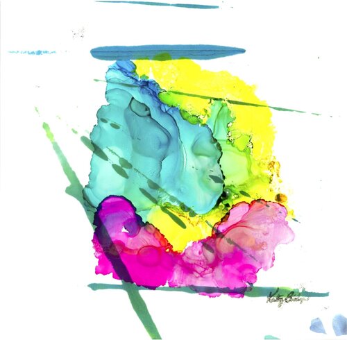 LINES van Katy Bishop, Schilderij te koop op Singulart