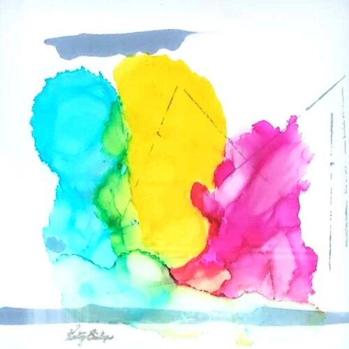 COLORING OUTSIDE THE LINES 6 van Katy Bishop, Schilderij te koop op Singulart