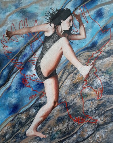 Ascension van Isabelle Riffard, Schilderij te koop op Singulart