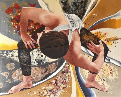 Contorsion van Isabelle Riffard, Schilderij te koop op Singulart