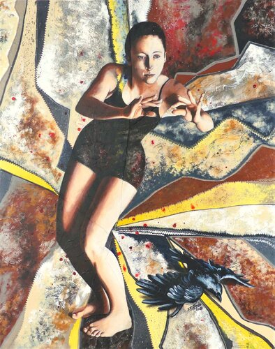 Tétanie van Isabelle Riffard, Schilderij te koop op Singulart
