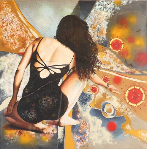 Apprivoisement van Isabelle Riffard, Schilderij te koop op Singulart