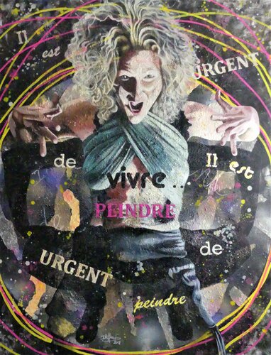 Crise de la quarantaine van Isabelle Riffard, Schilderij te koop op Singulart