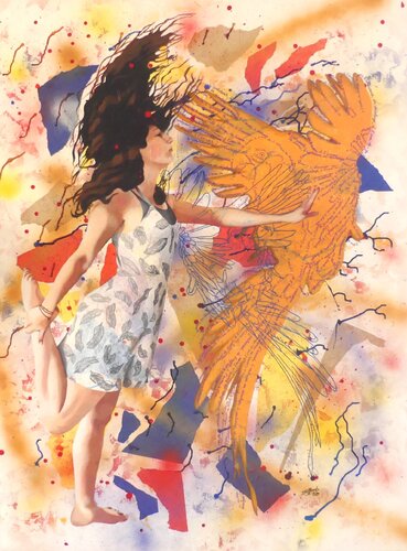 A contresens van Isabelle Riffard, Schilderij te koop op Singulart