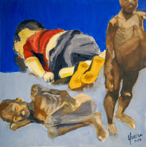 Barbarism di Gemma Peres Romero, Pittura in vendita su Singulart