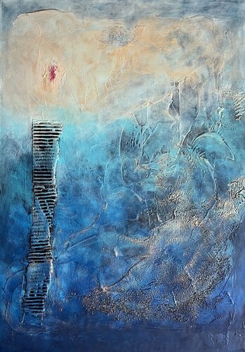 Turbulences II by Clémentine Daudier, Painting for Sale on Singulart