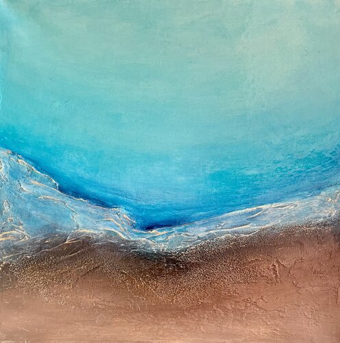 Dance of Water and Earth I von Clémentine Daudier, Malerei kaufen auf Singulart