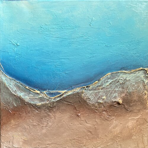 Dance of Water and Earth IX von Clémentine Daudier, Malerei kaufen auf Singulart