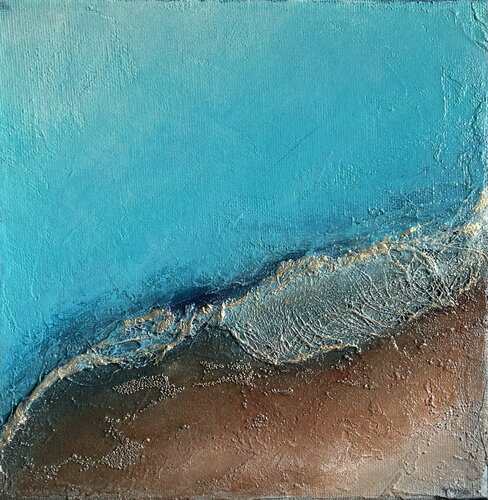 Dance of Water and Earth XI von Clémentine Daudier, Malerei kaufen auf Singulart