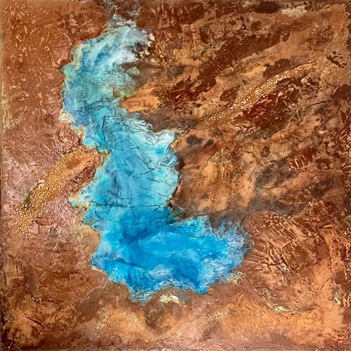 Mineral memory van Clémentine Daudier, Schilderij te koop op Singulart