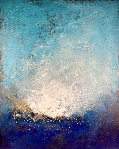 Écumes I van Clémentine Daudier, Schilderij te koop op Singulart