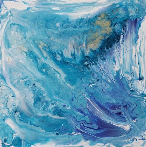 Water Spirit Part 1 van Sarah Kube, Schilderij te koop op Singulart