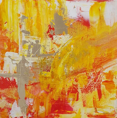 Feuer des Lebens di Sarah Kube, Pittura in vendita su Singulart