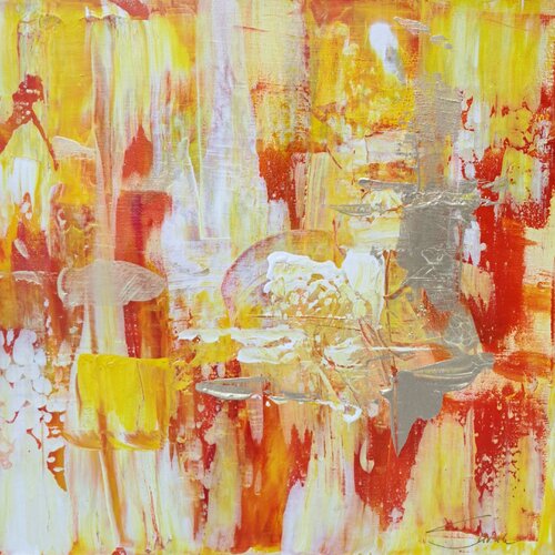 Sonnenherz van Sarah Kube, Schilderij te koop op Singulart