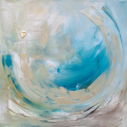 Welle des Lebens by Sarah Kube, Painting for Sale on Singulart