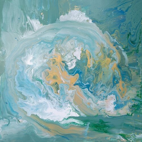 Welle der Kraft van Sarah Kube, Schilderij te koop op Singulart