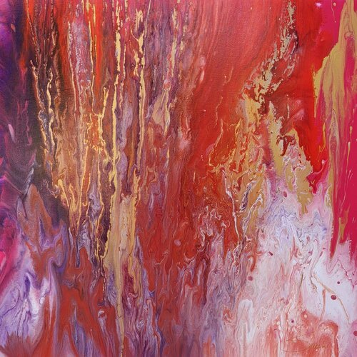 Flamme der Transformation by Sarah Kube, 회화 for Sale on Singulart