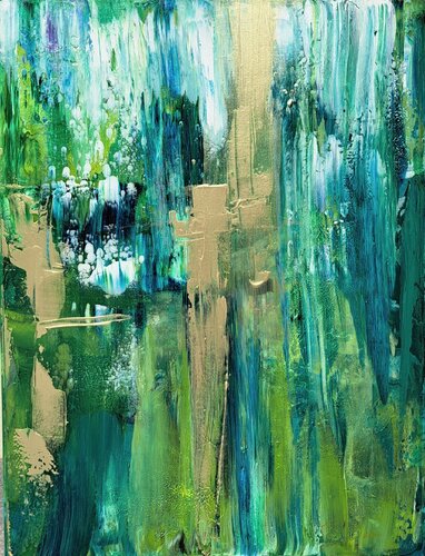 Reflexion No 2 by Sarah Kube, Painting for Sale on Singulart