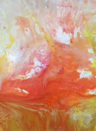 Sacral Fire by Sarah Kube, Painting for Sale on Singulart