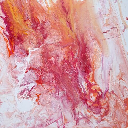 Spirit Flame van Sarah Kube, Schilderij te koop op Singulart