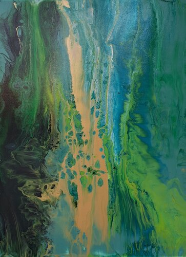 Earth Energy von Sarah Kube, Malerei kaufen auf Singulart