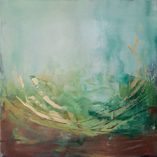 Between Earth and Light No 1 von Sarah Kube, Malerei kaufen auf Singulart