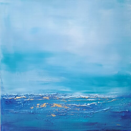 Spirit of Water No 2 van Sarah Kube, Schilderij te koop op Singulart