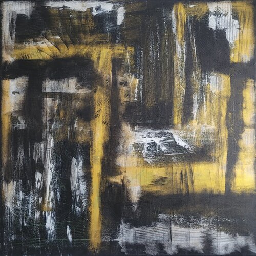 Black Gold van Moe Teratos, Schilderij te koop op Singulart