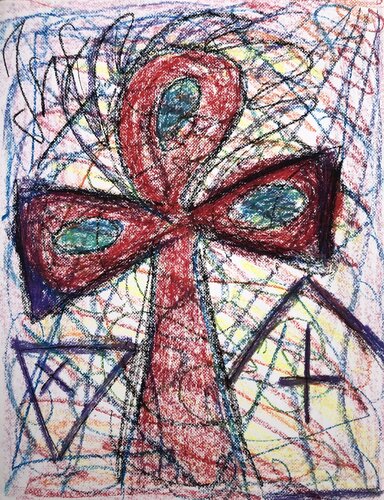 Isis ma deesse di Alayastar ., Opera su carta in vendita su Singulart