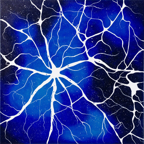 Mindscape on canvas von Nadine Achtelik, Malerei kaufen auf Singulart