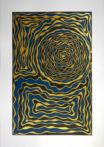 Flow 3 von Nadine Achtelik, Werk auf Papier kaufen auf Singulart