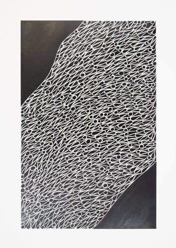 Marks in Motion 7 di Nadine Achtelik, Opera su carta in vendita su Singulart