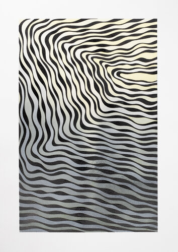 Flow 22 van Nadine Achtelik, Werk op papier te koop op Singulart