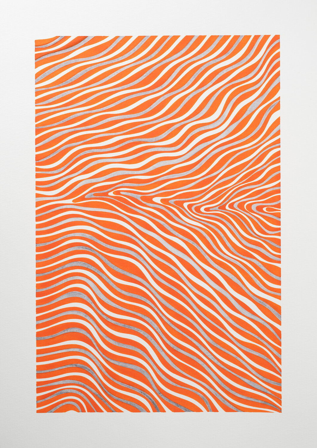 Flow 24 Nadine Achtelik Work on Paper for sale