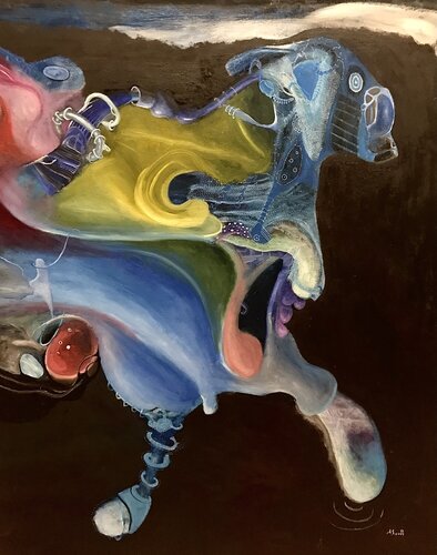 Die Probe di Anton Small, Pittura in vendita su Singulart