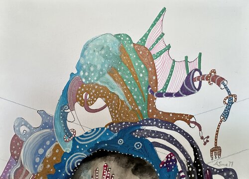 Hidden Currents de Anton Small, Obra en papel a la venta en Singulart