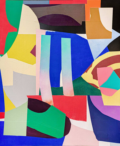 Formal composition #2 Love as an Abstract Language von Vita Banko, Malerei kaufen auf Singulart
