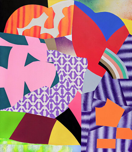 Formal composition #6 Flux von Vita Banko, Malerei kaufen auf Singulart