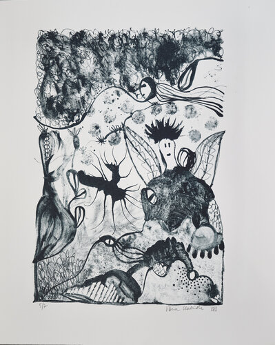 ich sehe einen Engel by Nora Kalinda, Print for Sale on Singulart