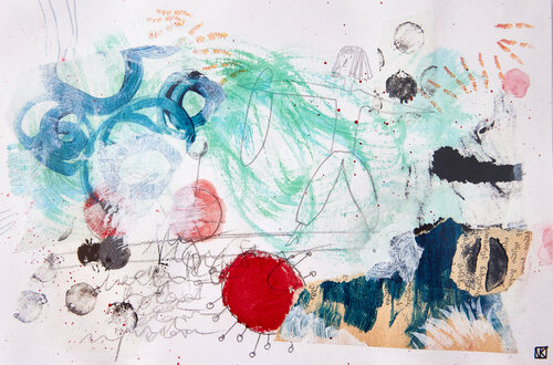 Balance by Nora Kalinda, Work on Paper for Sale on Singulart