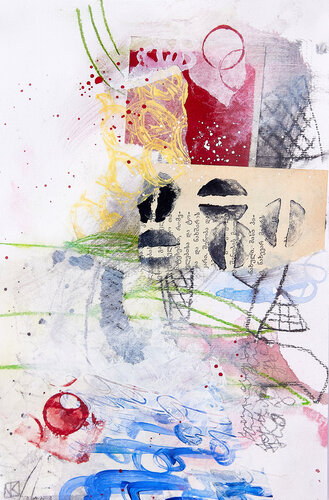 9Meter van Nora Kalinda, Werk op papier te koop op Singulart