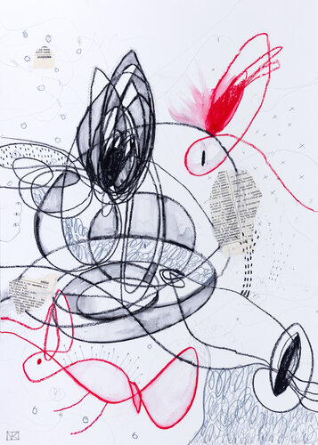 Enitor by Nora Kalinda, Work on Paper for Sale on Singulart