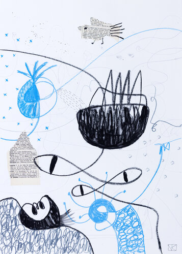Emetior by Nora Kalinda, Work on Paper for Sale on Singulart