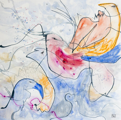 KILA KILA di Nora Kalinda, Opera su carta in vendita su Singulart