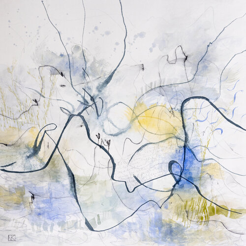 MAHILA by Nora Kalinda, Work on Paper for Sale on Singulart