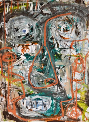 Acting Out di Paul Hartel, Pittura in vendita su Singulart