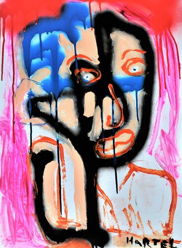 Resist Displacement van Paul Hartel, Schilderij te koop op Singulart