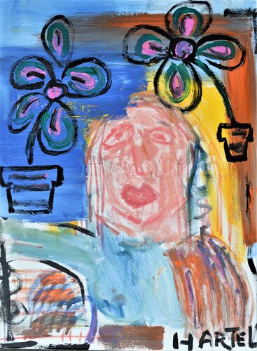 View from a Window van Paul Hartel, Schilderij te koop op Singulart