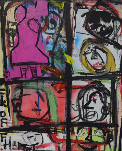 Fashion Windows van Paul Hartel, Schilderij te koop op Singulart